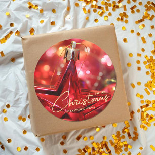 Adesivo Enfeite de Estrela Natal