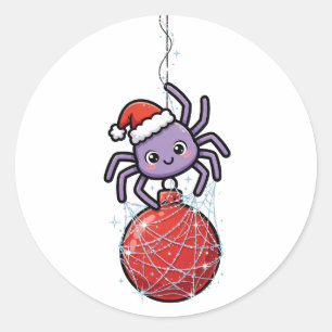 Adesivo Enfeite de Natal de Aranha