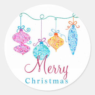 Adesivo Enfeites de natal Sticker