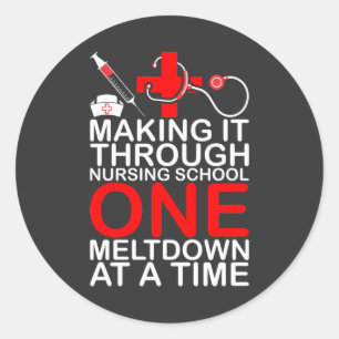 Adesivo Enfermagem   Fazer Através Da Escola De Enfermagem