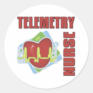 Adesivo Enfermeira da telemetria