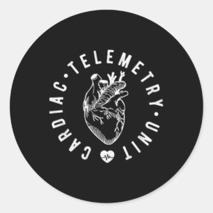 Adesivo Enfermeira da Unidade de Telemetria Cardíaca Cvicu