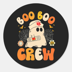 Adesivo Enfermeira de Bo Boo Ghost Halloween