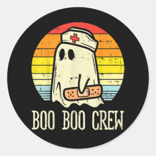Adesivo Enfermeira de Boo Boo Halloween Para Enfermeiras