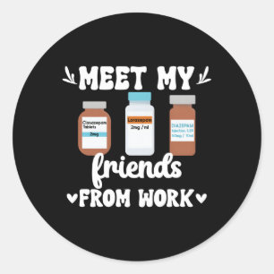 Adesivo Enfermeira de Cuidados Críticos Enfermeira de Cuid