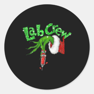 Adesivo Enfermeira de laboratório Feliz Laboratório de Nat