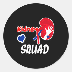 Adesivo Enfermeira de Nefrologia em Esquadrão Renal Técnic