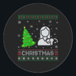 Adesivo Enfermeira de Ob Enfermeira de Xmas Iluminação Fei<br><div class="desc">Enfermeira de Ob Enfermeira de Xmas Iluminação Feia de Natal</div>