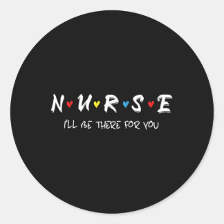 Adesivo Enfermeira dizendo que estarei lá por você