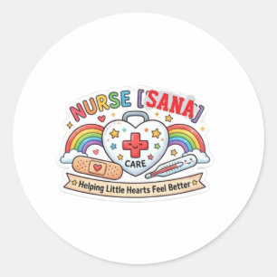 Adesivo enfermeira do Little Hearts First-Aid Companion si