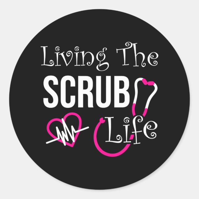 Adesivo Enfermeira Enfermeira Enfermeira Médica Enfermeira (Frente)