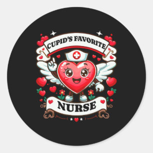 Adesivo Enfermeira Favorita do Cupido Dia dos Namorados En