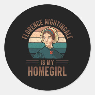 Adesivo Enfermeira Florence Nightingale Medicina de Enferm