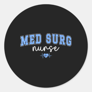 Adesivo Enfermeira Med Surg Enfermeira Médico-Cirúrgica Me