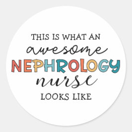 Adesivo Enfermeira Nefrologia Enfermeira Fantástica Apreci