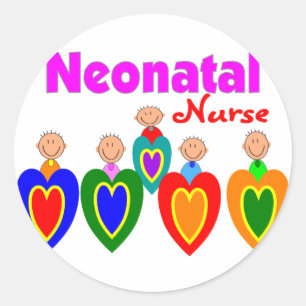 Adesivo Enfermeira Neontal — Gráficos Bebês Adoráveis