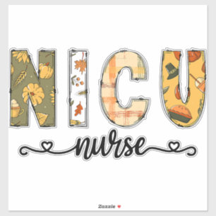 Adesivo Enfermeira NICU Cai no Dia das Bruxas para Homens