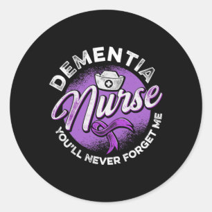 Adesivo Enfermeira Nunca Se Esquece De Alzheimerheimer 1