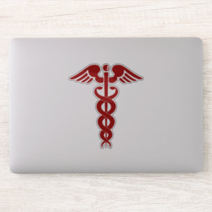 Adesivo Enfermeira ou doutor Caduceus