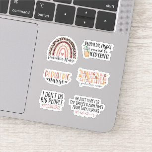 Adesivo Enfermeira pediátrica Enfermeira Engraçada, Enferm