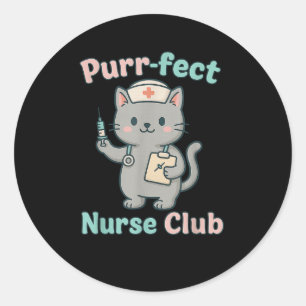 Adesivo Enfermeira Purfect Nurse Gata Enfermeira Enfermeir