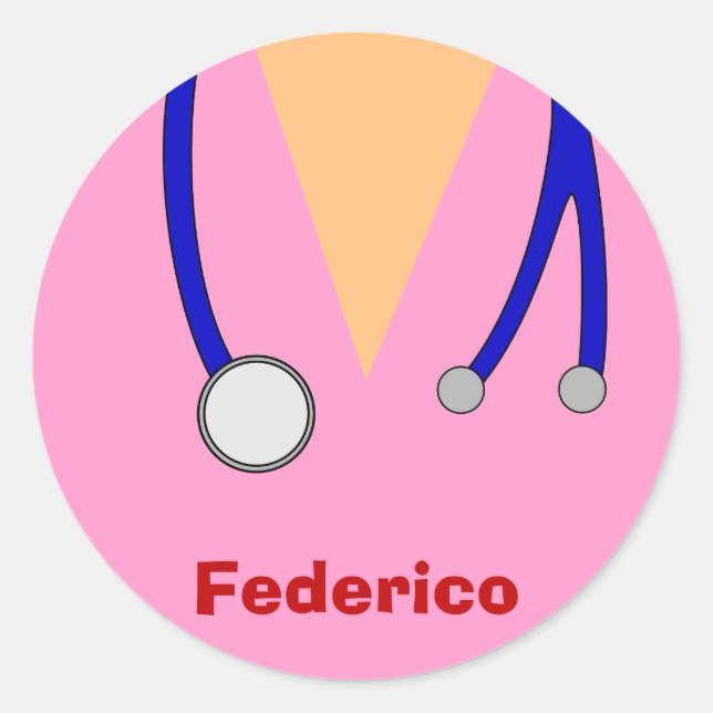 Adesivo Enfermeiras Enfermeiras Enfermeiras Whimsical Desi (Frente)