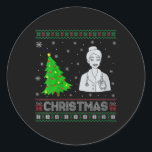 Adesivo Enfermeiras Enfermeiras Xmas Tree Lighting Febre<br><div class="desc">Enfermeira Enfermeira Xmas Tree Lighting Ugly Christmas Sweater</div>