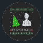 Adesivo Enfermeiras Enfermeiras Xmas Tree Lighting Febre<br><div class="desc">Enfermeira Enfermeira Xmas Tree Lighting Ugly Christmas Sweater</div>