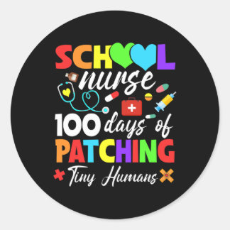 Adesivo Enfermeiro 100 Dias De Patching De Humanos Pequeno
