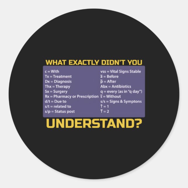 Adesivo Enfermeiro Curto Ou Enfermeiro (Frente)