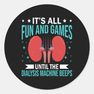 Adesivo Enfermeiro de Diálise Renal