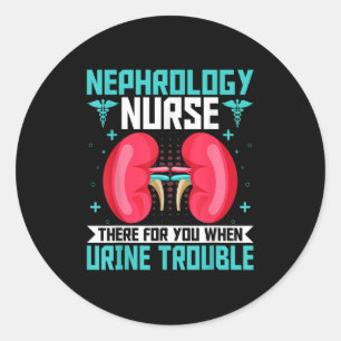 Adesivo Enfermeiro De Nefrologia - Enfermagem Engraçada No
