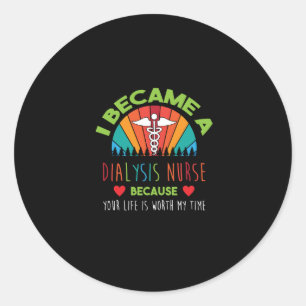 Adesivo Enfermeiro de Nefrologia Enfermeiro de Cota Diális