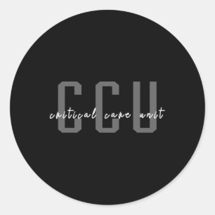 Adesivo Enfermeiro De Unidade Crítica De Cuidados Ccu