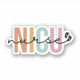 Adesivo Enfermeiro NICU Enfermeiro Gift Unidade de Cuidado