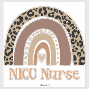Adesivo Enfermeiro NICU - Enfermeiro Neonatal Cute