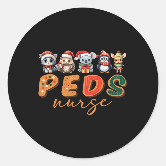 Adesivo Enfermeiro Pediátrico Enfermeiro Enfermeiro Enferm (Frente)