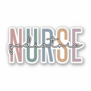 Adesivo Enfermeiro Pediátrico   Enfermeiro PICU Enfermeiro