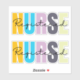 Adesivo Enfermeiro registrado