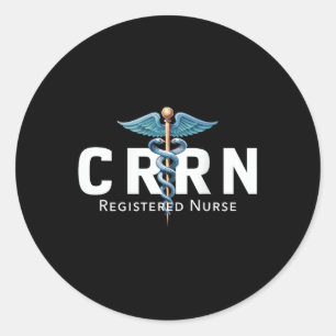Adesivo Enfermeiro Registrado De Reabilitação Do Crrn Cert