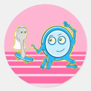 Adesivo Enfermeiro Rhyme O Prato Fugiu Com A Coluna