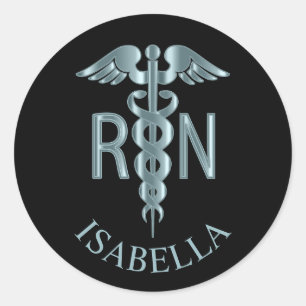 Adesivo Enfermeiro Teal RN
