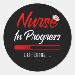 Adesivo Enfermeiros Em Andamento Enfermando Estudantes Esc