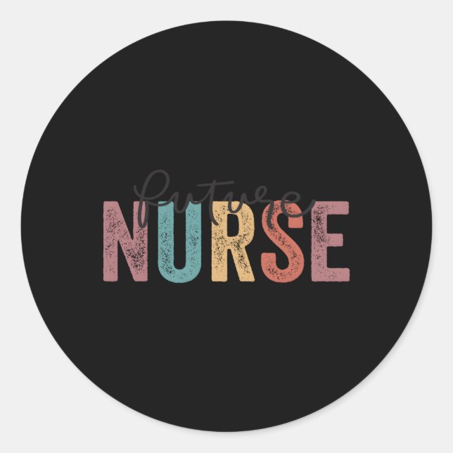 Adesivo Enfermeiros Em Curso Enfermando Estudantes Escolar (Frente)