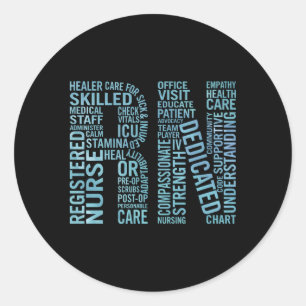 Adesivo Enfermeiros Registrados Paint Rn