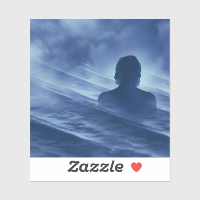 Adesivo Enfrente-o sozinho (Folha)