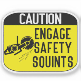 Adesivo engage Safety Squints