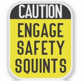 Adesivo engage Safety Squints