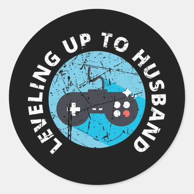 Adesivo Engagement T Fiancee T for Groom Video Game She (Frente)