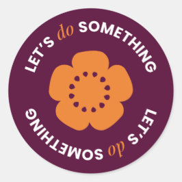 Adesivo EngenderHealth: Let's Do Something - Stickers